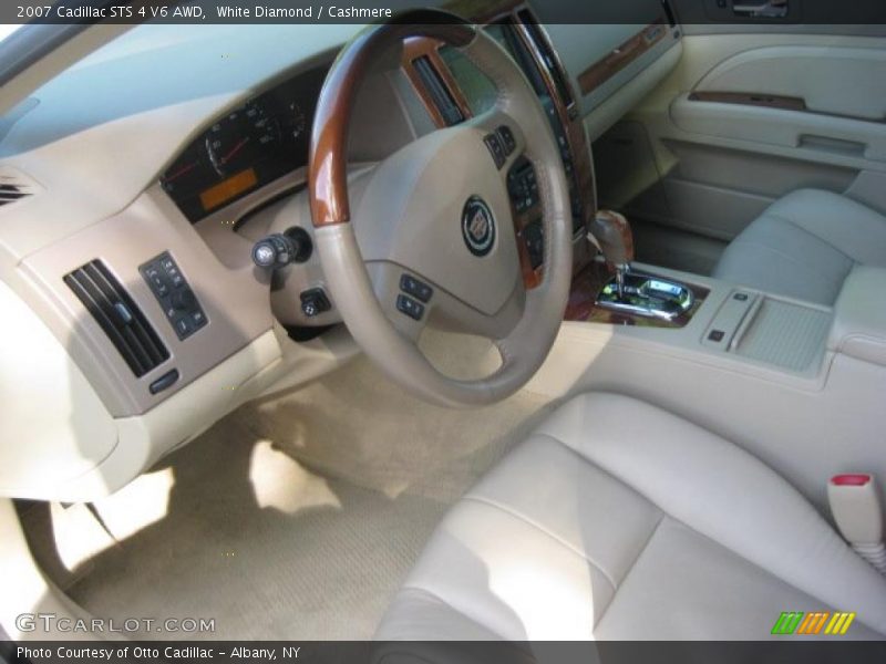 White Diamond / Cashmere 2007 Cadillac STS 4 V6 AWD