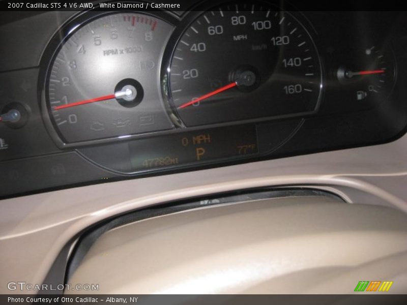White Diamond / Cashmere 2007 Cadillac STS 4 V6 AWD