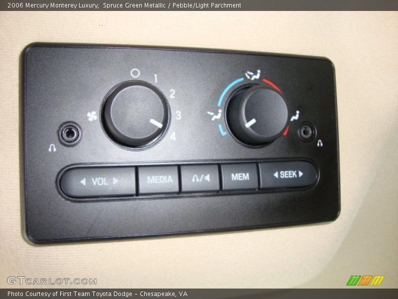 Spruce Green Metallic / Pebble/Light Parchment 2006 Mercury Monterey Luxury