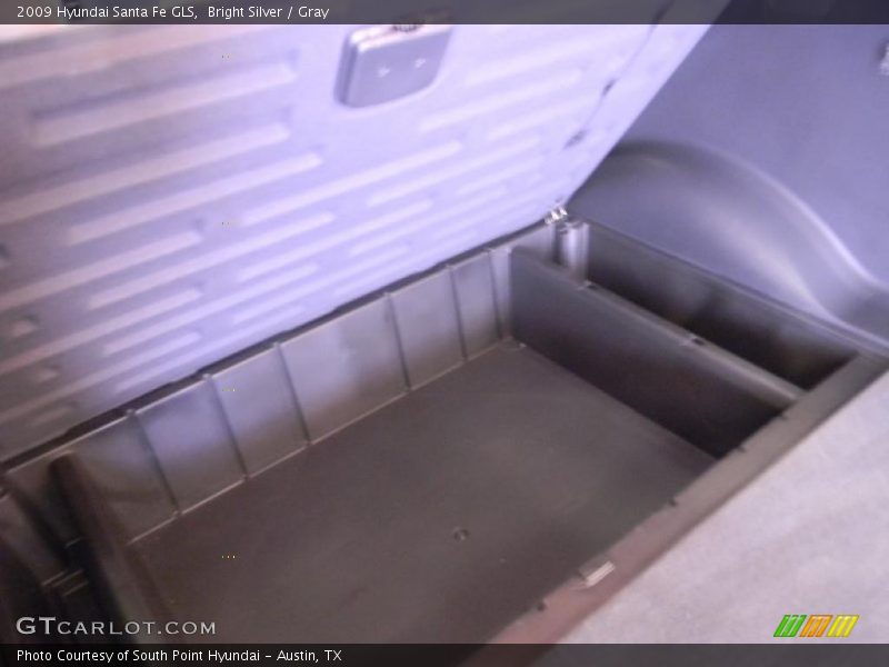 Bright Silver / Gray 2009 Hyundai Santa Fe GLS