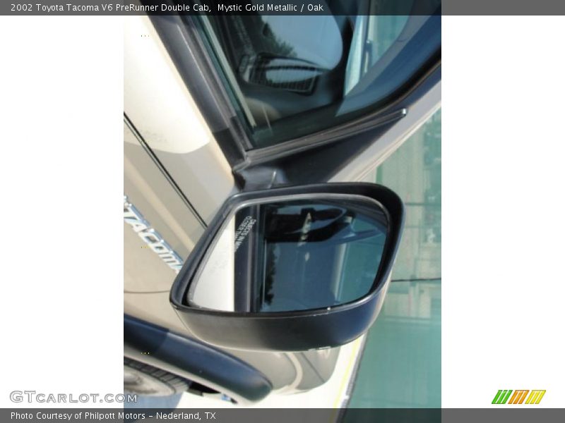 Mystic Gold Metallic / Oak 2002 Toyota Tacoma V6 PreRunner Double Cab