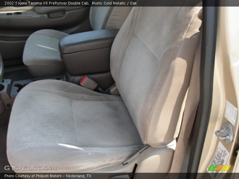 Mystic Gold Metallic / Oak 2002 Toyota Tacoma V6 PreRunner Double Cab