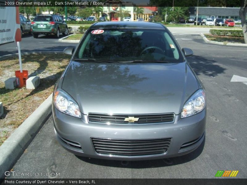 Dark Silver Metallic / Ebony 2009 Chevrolet Impala LT