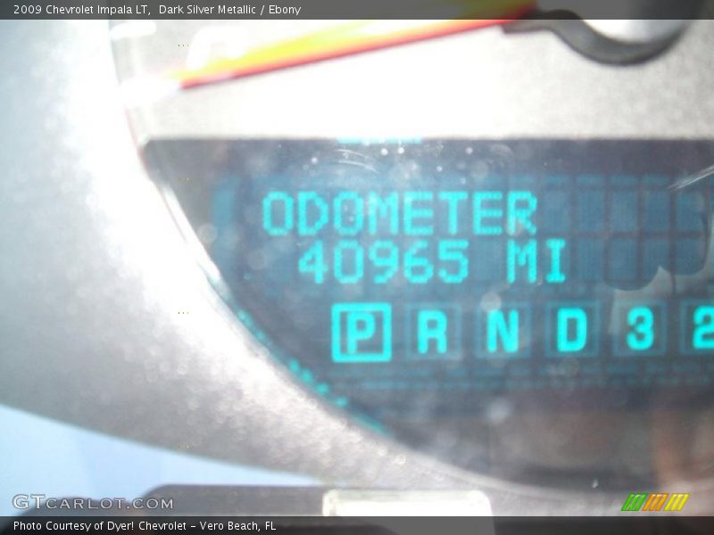 Dark Silver Metallic / Ebony 2009 Chevrolet Impala LT