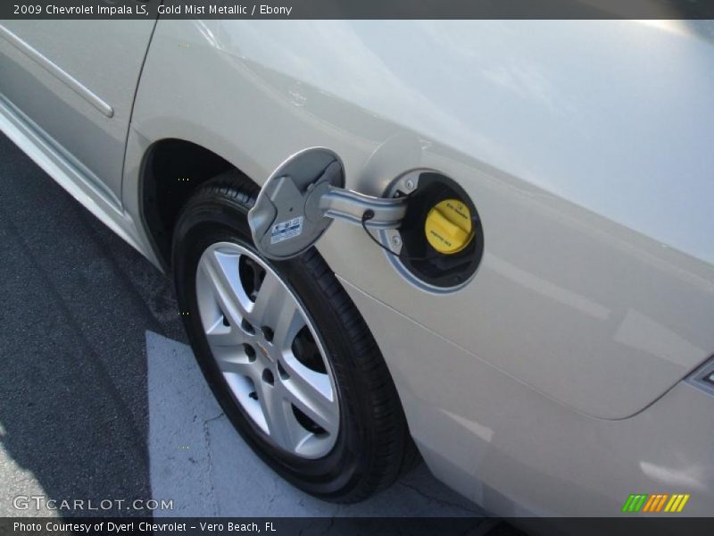 Gold Mist Metallic / Ebony 2009 Chevrolet Impala LS