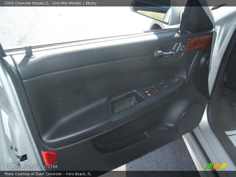 Gold Mist Metallic / Ebony 2009 Chevrolet Impala LS