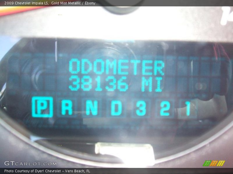 Gold Mist Metallic / Ebony 2009 Chevrolet Impala LS