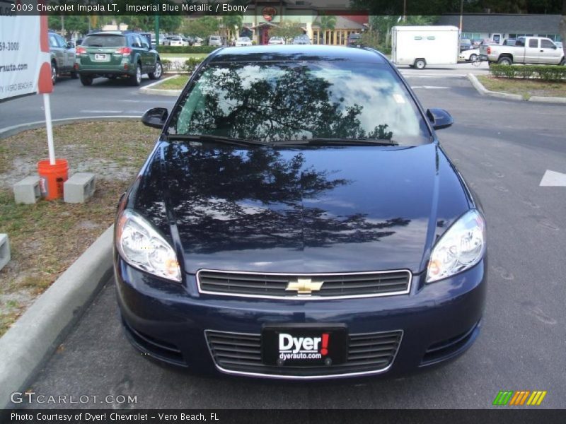 Imperial Blue Metallic / Ebony 2009 Chevrolet Impala LT