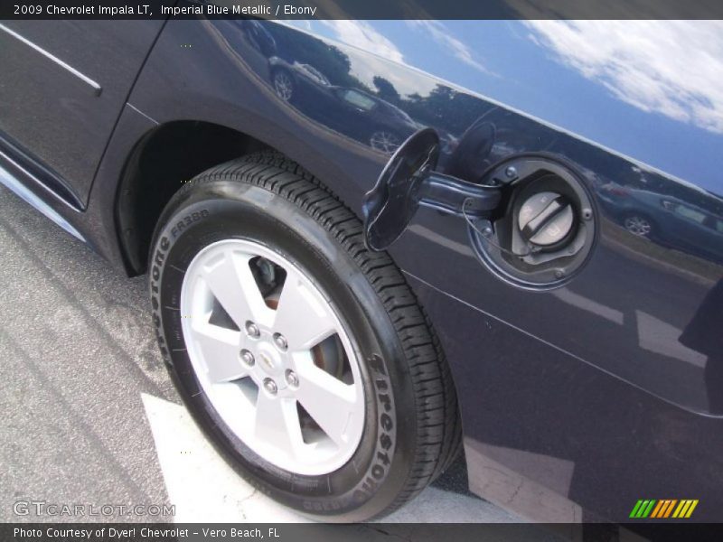 Imperial Blue Metallic / Ebony 2009 Chevrolet Impala LT