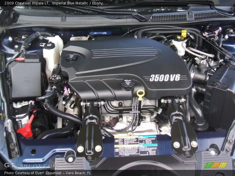 Imperial Blue Metallic / Ebony 2009 Chevrolet Impala LT