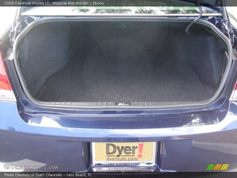 Imperial Blue Metallic / Ebony 2009 Chevrolet Impala LT