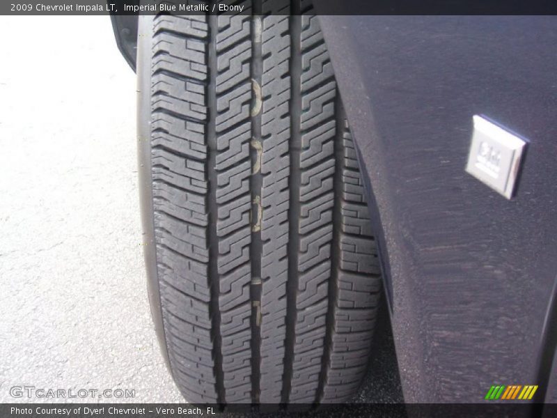Imperial Blue Metallic / Ebony 2009 Chevrolet Impala LT