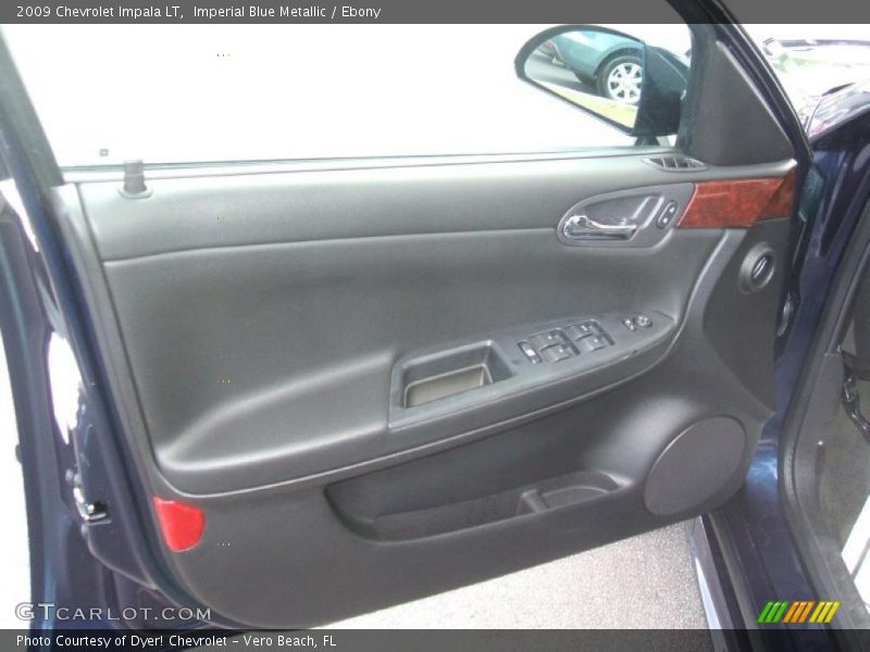 Imperial Blue Metallic / Ebony 2009 Chevrolet Impala LT