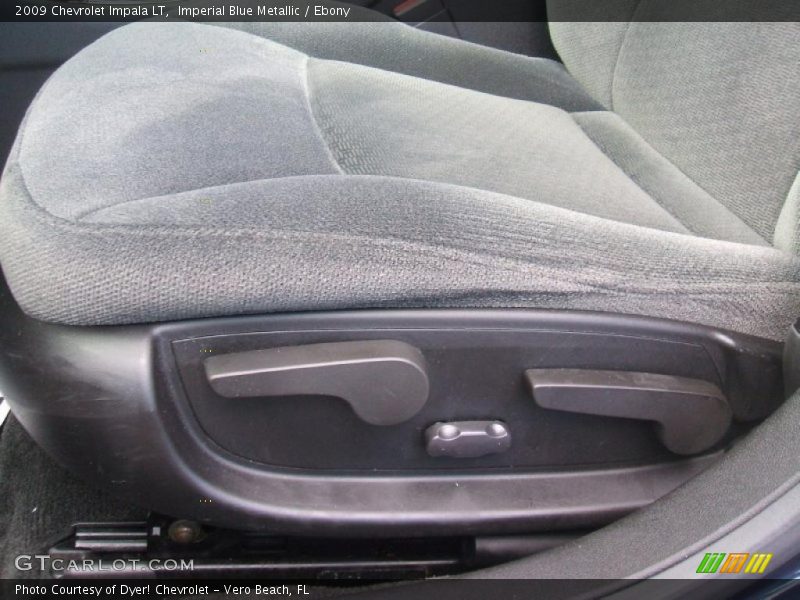 Imperial Blue Metallic / Ebony 2009 Chevrolet Impala LT