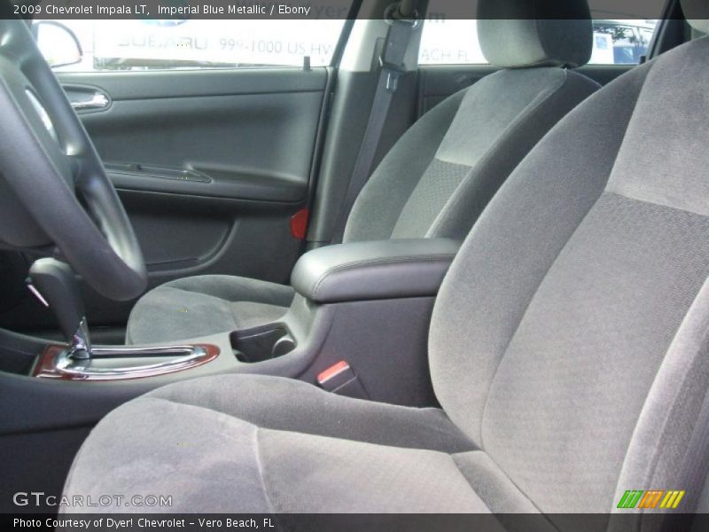 Imperial Blue Metallic / Ebony 2009 Chevrolet Impala LT