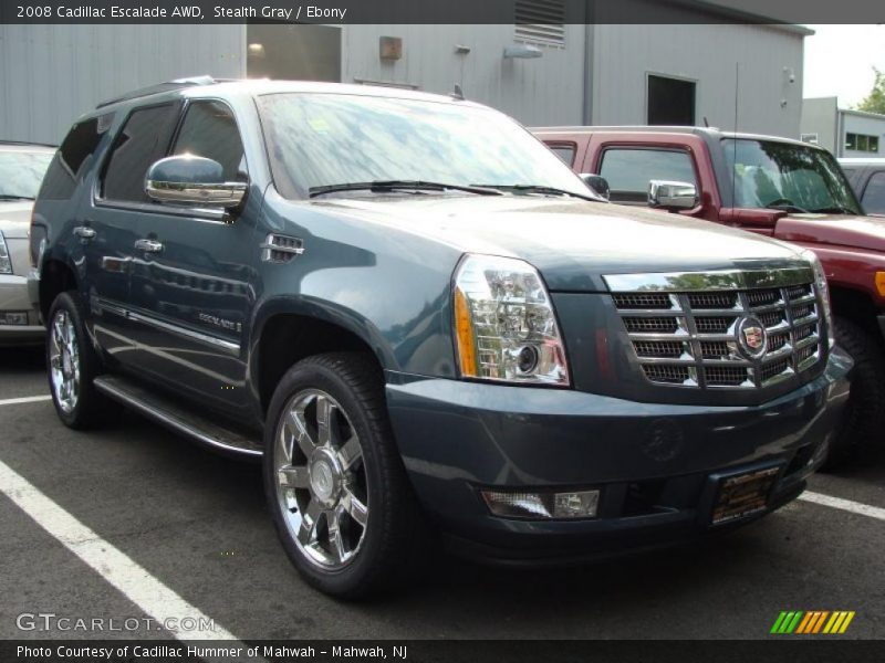 Stealth Gray / Ebony 2008 Cadillac Escalade AWD