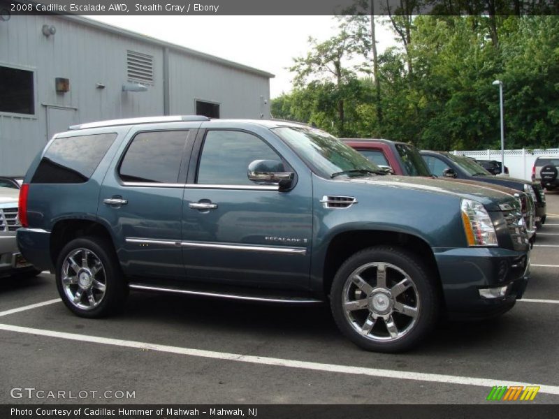Stealth Gray / Ebony 2008 Cadillac Escalade AWD