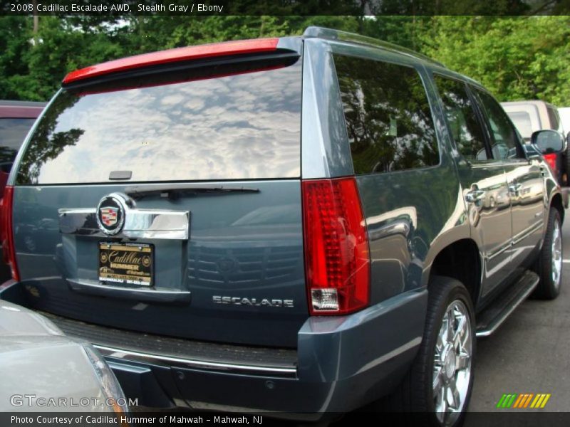 Stealth Gray / Ebony 2008 Cadillac Escalade AWD