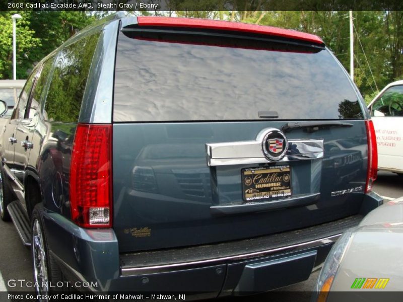 Stealth Gray / Ebony 2008 Cadillac Escalade AWD