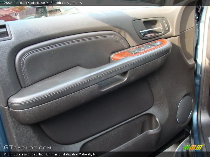 Stealth Gray / Ebony 2008 Cadillac Escalade AWD