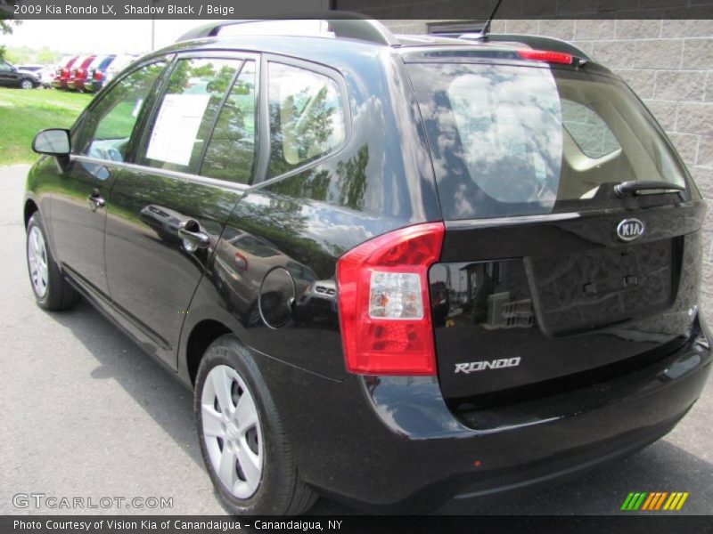 Shadow Black / Beige 2009 Kia Rondo LX