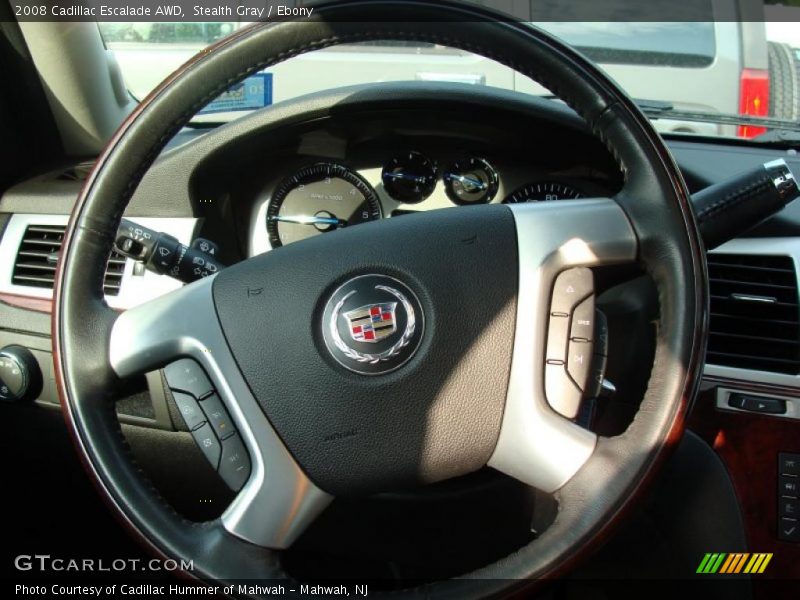 Stealth Gray / Ebony 2008 Cadillac Escalade AWD