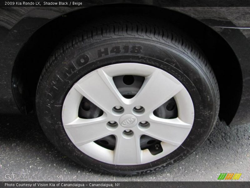 Shadow Black / Beige 2009 Kia Rondo LX