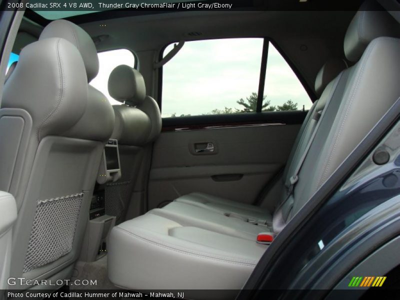 Thunder Gray ChromaFlair / Light Gray/Ebony 2008 Cadillac SRX 4 V8 AWD