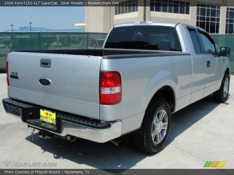 Silver Metallic / Medium/Dark Flint 2006 Ford F150 XLT SuperCab