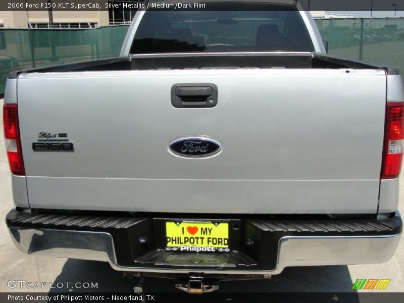Silver Metallic / Medium/Dark Flint 2006 Ford F150 XLT SuperCab