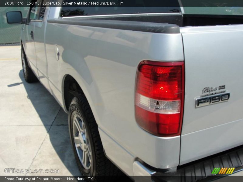 Silver Metallic / Medium/Dark Flint 2006 Ford F150 XLT SuperCab
