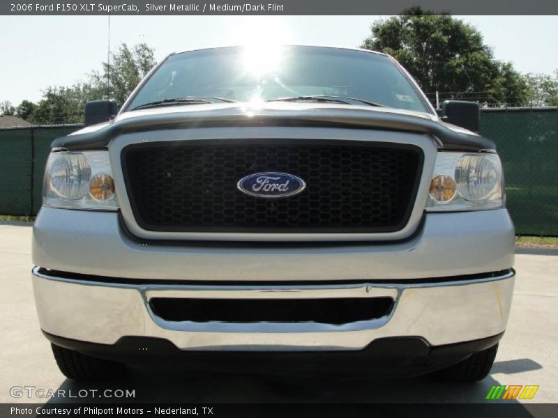 Silver Metallic / Medium/Dark Flint 2006 Ford F150 XLT SuperCab