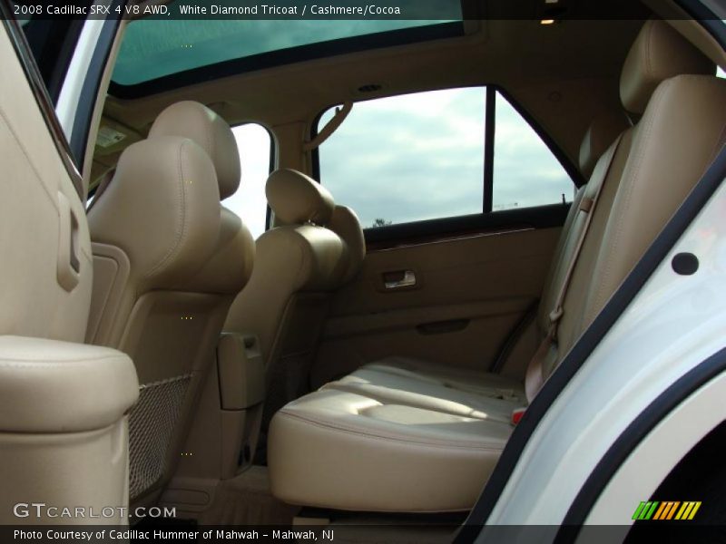White Diamond Tricoat / Cashmere/Cocoa 2008 Cadillac SRX 4 V8 AWD