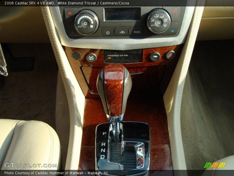 White Diamond Tricoat / Cashmere/Cocoa 2008 Cadillac SRX 4 V8 AWD