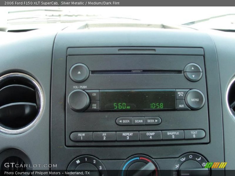 Silver Metallic / Medium/Dark Flint 2006 Ford F150 XLT SuperCab