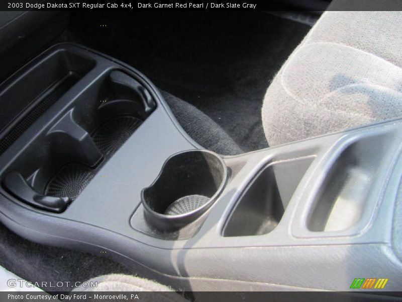 Dark Garnet Red Pearl / Dark Slate Gray 2003 Dodge Dakota SXT Regular Cab 4x4