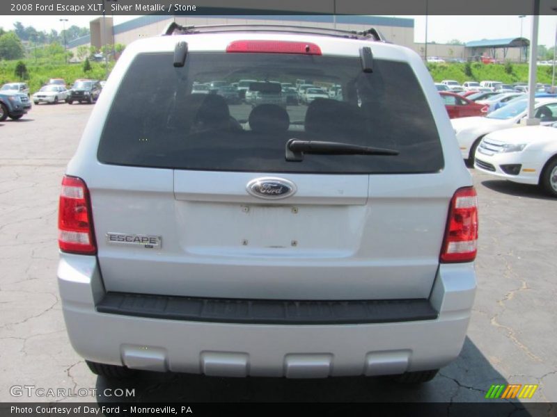 Silver Metallic / Stone 2008 Ford Escape XLT