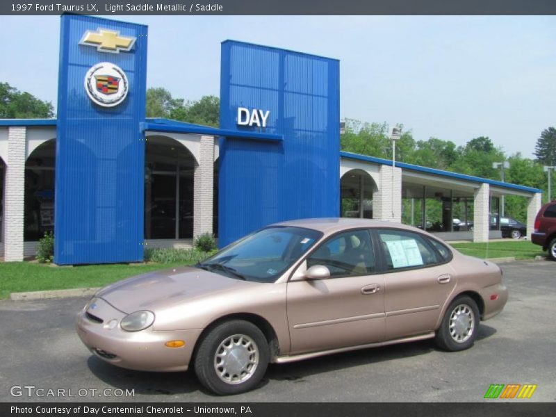 Light Saddle Metallic / Saddle 1997 Ford Taurus LX