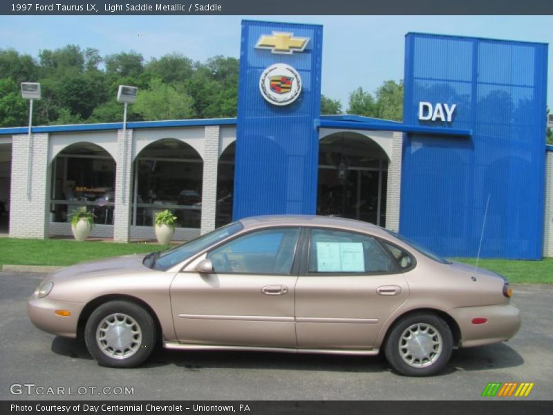 Light Saddle Metallic / Saddle 1997 Ford Taurus LX