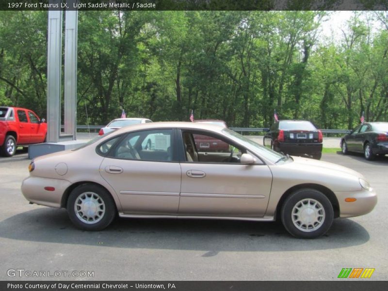 Light Saddle Metallic / Saddle 1997 Ford Taurus LX