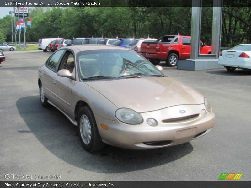 Light Saddle Metallic / Saddle 1997 Ford Taurus LX