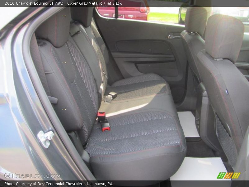 Cyber Gray Metallic / Jet Black 2010 Chevrolet Equinox LT AWD