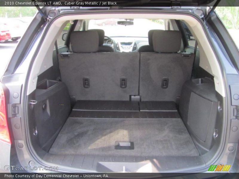 Cyber Gray Metallic / Jet Black 2010 Chevrolet Equinox LT AWD