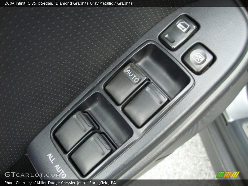 Diamond Graphite Gray Metallic / Graphite 2004 Infiniti G 35 x Sedan