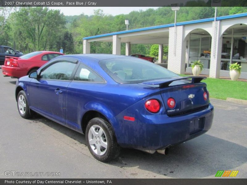 Pace Blue / Gray 2007 Chevrolet Cobalt LS Coupe