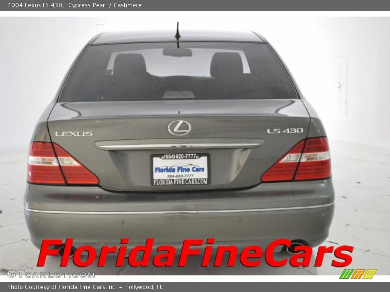 Cypress Pearl / Cashmere 2004 Lexus LS 430