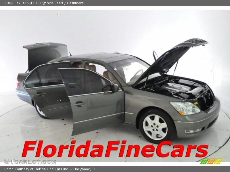 Cypress Pearl / Cashmere 2004 Lexus LS 430