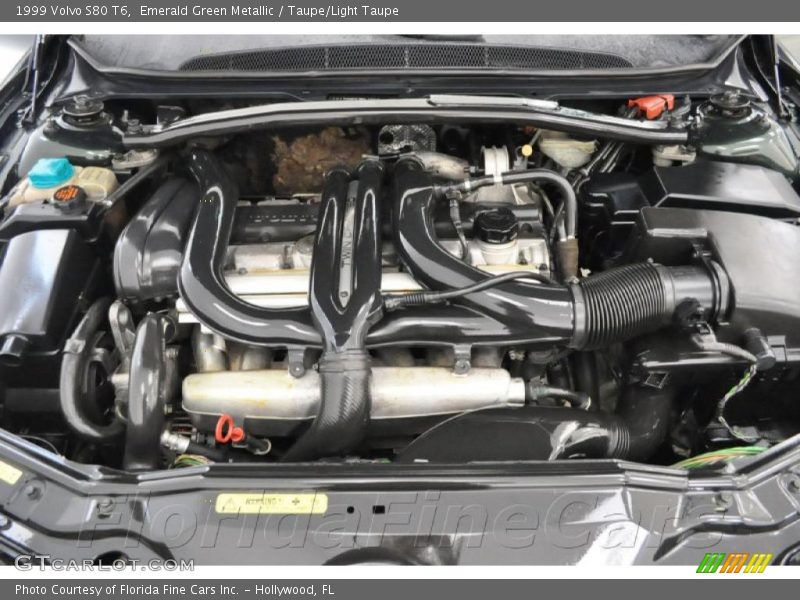 Emerald Green Metallic / Taupe/Light Taupe 1999 Volvo S80 T6