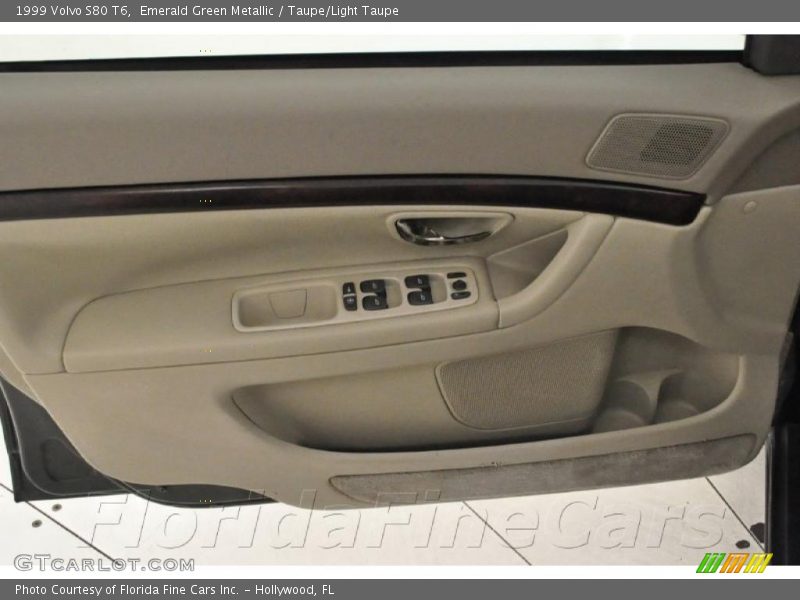 Emerald Green Metallic / Taupe/Light Taupe 1999 Volvo S80 T6