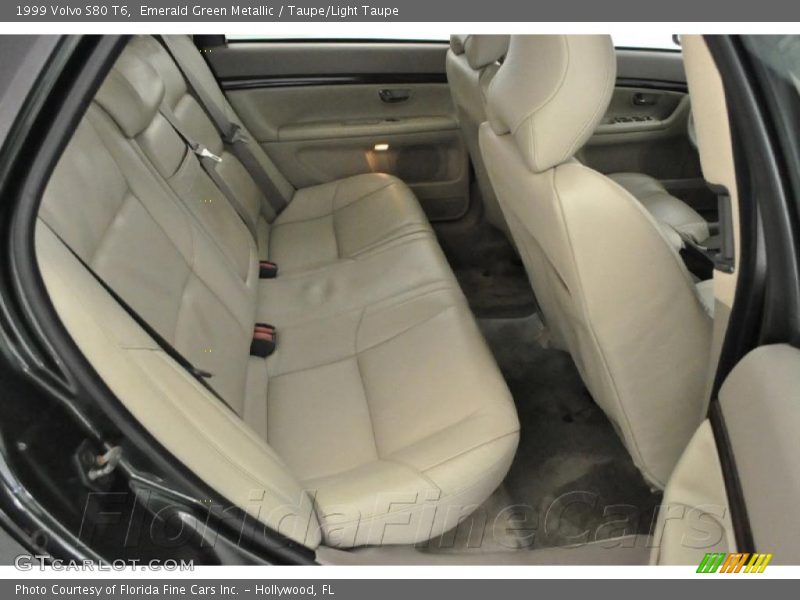 Emerald Green Metallic / Taupe/Light Taupe 1999 Volvo S80 T6